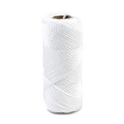 Шнур хозбыт с сердеч 4,0 мм белый 20 м