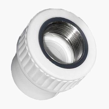 Муфта комбинированная d 32х3/4 вн PPR