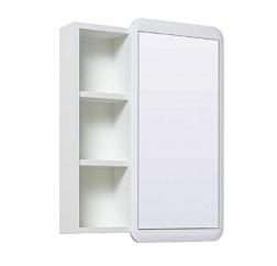 Зеркало-шкаф для ванной комнаты Капри 55 белый, универсальный; УТ000003786
