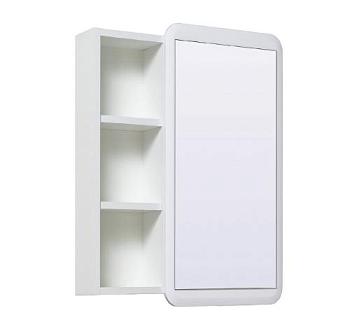 Зеркало-шкаф для ванной комнаты Капри 55 белый, универсальный; УТ000003786