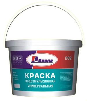 Краска В/Д для потолков Д-212 матовая 14 кг; Диола