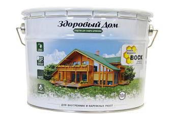 Состав деревозащитный Здоровый Дом махагон 10л; Лакра, 0007016