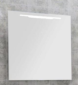 Зеркало для ванной комнаты Дакота 80 белое, ВДСП 80х80х3,2 см с подсветкой; Aquaton, 1A203102DA010