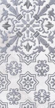Декор КАМПАНИЛЬЯ-1 серый 20х40см; LB Ceramics, 1641-0091