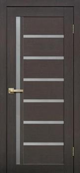 Полотно дверное Fly Doors 3D Микрофлекс L21 венге матовое стекло 700мм; Сибирь Профиль