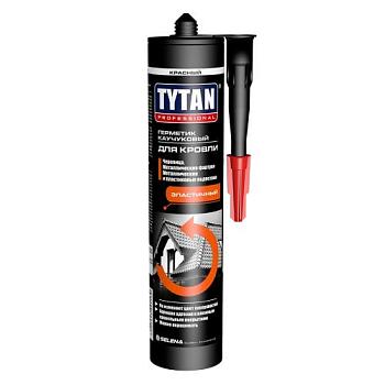 Герметик Tytan Professional каучуковый для кровли 310мл красный; 91530