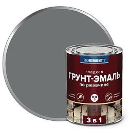 Грунт-эмаль 3 в 1 PROREMONTT серая 0,8кг; 8300086