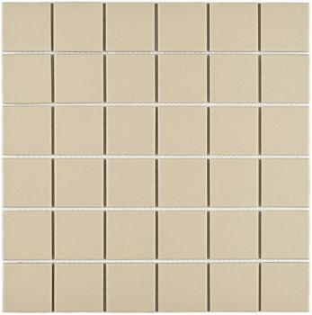 Мозаика керамическаяAlba beige бежевый 30,4х30,4см (чип 48х48х6мм)