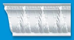Плинтус потолочный инжекционный 3,5х5,0х130 см; Формат, 14010