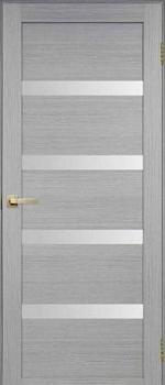 Полотно дверное Турин_505.12.90 эко-шпон дуб серый FL-Панель/Мателюкс
