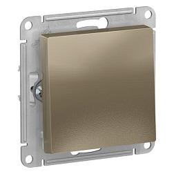 Выключатель Atlas Design с/у шампань 1-кл; Schneider Electric, ATN000511