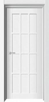 Полотно дверное Эмаль-Soft NEO 696 ясень белый ПГ 600мм