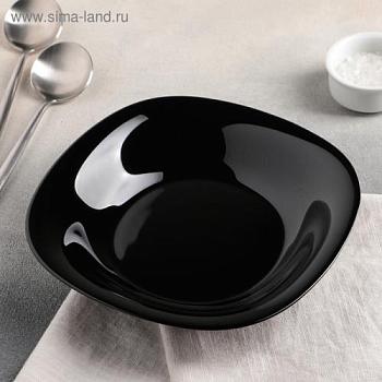 Тарелка суповая 23,5 см Carine Black; С-М, 2546695
