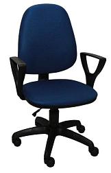 Кресло офисное Престиж Polo (Н) син/черное