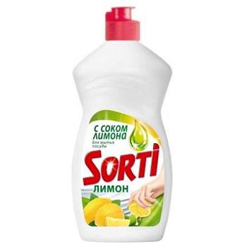 Средство чистящее для мытья посуды Sorti 450 мл Лимон