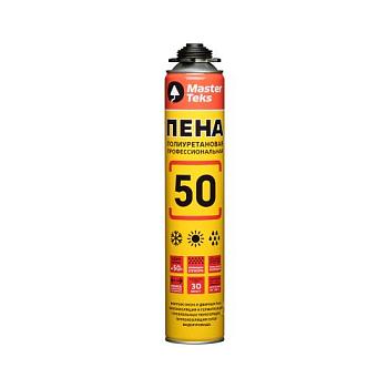 Пена монтажная MASTERTEX 50 PRO 715мл профессиональная всесезонная 848гр; 9413342