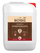 Пропитка Огнебиозащита BIOTEKS/Универсал c розовым инд 10л; ТЕКС