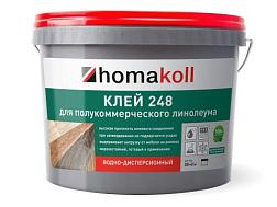 Клей для ПВХ покрытий 248 7 кг д/полукоммерческого линолеума; HOMAKOLL