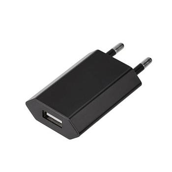 Сетевое зарядное устройство для iPhone/iPad USB 5V 1 A черное; REXANT, 16-0272