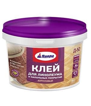 Клей для напольных покрытий Д-52 5 кг; Диола