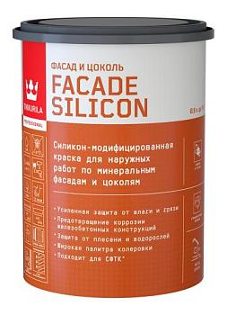 Краска В/Д для фасадов и цоколей Facade Silicon С 0,9 л; TIKKURILA