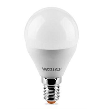 Лампа светодиодная LED G45 8Вт 800лм Е14 4000К; WOLTA, 4260375483563