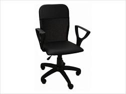 Кресло офисное Элегия М4 сетка, черный, газлифт