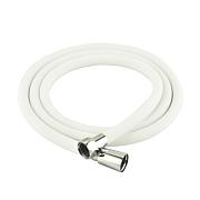Шланг для душа 150 см MELODIA WONDER SILICONE ANTI-TWIST 1/2 конус нерж. d15мм, белый; MKP34436BLwt
