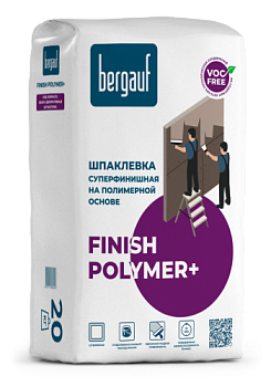 Шпаклевка финишная полимерная Finish Polymer 20кг/64; Bergauf (Бергауф)
