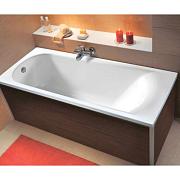 Ванна акриловая 170х70см BASE с каркасом + слив; AQUANIKA