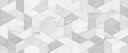 Плитка Katana grey wall 03 серый геометрия 25х60см 1,2 кв.м. 8шт; Gracia Ceramica