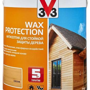 Антисептик Wax Protection с воском Сосна 2,5 л; V33