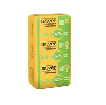 Утеплитель Теплый Дом Плита-50x610х1170 14 шт 10м2 0,5м3 ИЗОВЕР 