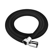 Шланг для душа 150 см MELODIA WONDER SILICONE ANTI-TWIST 1/2 конус нерж. d15мм, черный; MKP34437BLbk