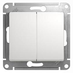 Выключатель Glossa с/у белый 2-кл; Schneider Electric; GSL000151