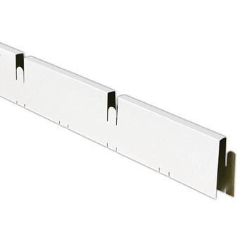 Рейка Grigliato 75x75 h40 b10 0,32 ПАПА L=600 цвет белый матовый 