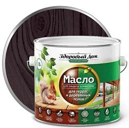 Масло для террас и деревянных полов Здоровый Дом венге 1,8л; 0007073