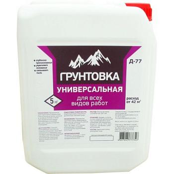 Грунтовка глубокого проникновения Д-77 10 кг; Диола