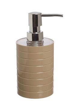 Дозатор для жидкого мыла настольный пластик капучино Linea; 423-03