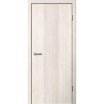 Полотно дверное Fly Doors Skin Doors 08 МДФ бьянко 3D ПГ 600; Сибирь Профиль