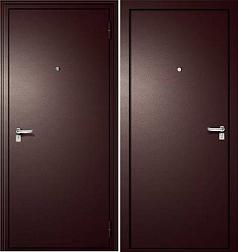 Дверь металлическая GOOD LITE 3 860х2050мм R медный антик металл/металл