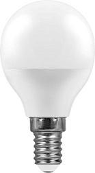 Лампа светодиодная LB-95 7Вт 230V E14 6400K G45; Feron, 25480