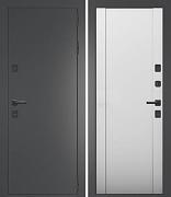 Дверь металлическая G-EVOLUTION Cobalt 860х2050мм L графит/манхэттен; Интекрон