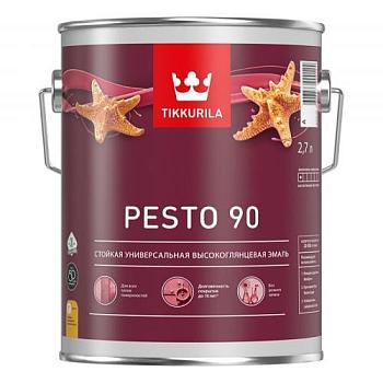 Эмаль универсальная Pesto 90 С в/глянцевая 9л; TIKKURILA