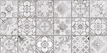 Декор Birma серый пэчворк орнамент 24,9х50х0,85 см; Урал-Керамика, DWU09BIR707