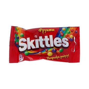 Конфеты жевательные Skittles в глазури 38 г Фрукты