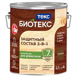 Защитный Состав 2-в-1 BIOTEKS Палисандр 2,7л; ТЕКС