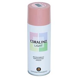 Краска аэрозольная декоративная CORALINO LIGHT 520мл нежно розовый 200г; CL1009