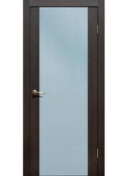 Полотно дверное La Stella эко-шпон 301 дуб мокко 900мм