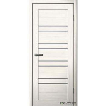 Полотно дверное Fly Doors La Stella эко-шпон 282 ясень снежный 600мм; Сибирь Профиль